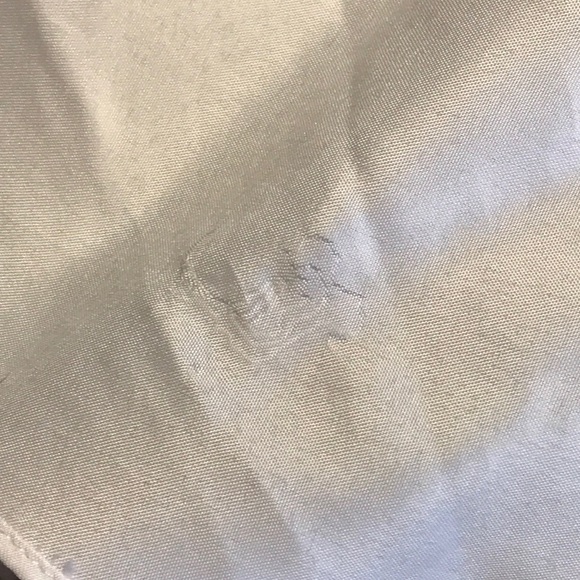 Alyce Designs White Chiffon Evening Gown size 8 - Picture 15 of 16